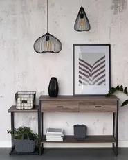 Pendant Lamp TORDINO Metal Black_684506