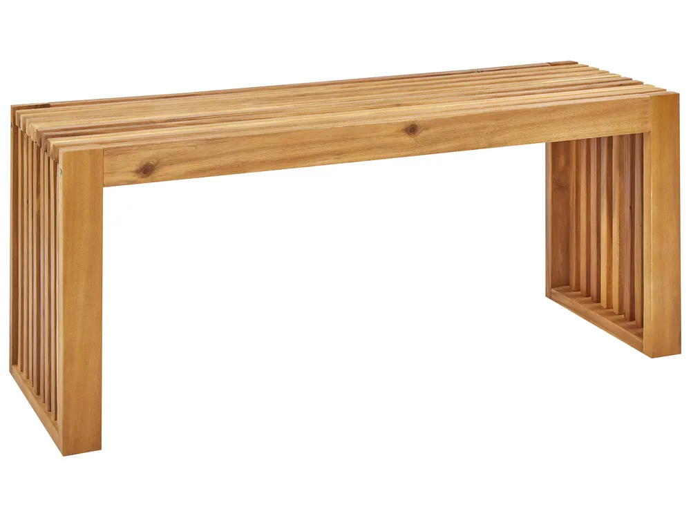 Gartenbank BELLANO 105 cm Akazienholz Braun