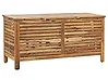 Storage Box RIVIERA 130 cm 48 cm Acacia Wood Light Brown
