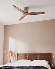 Deckenventilator HARNEY mit Fernbedienung Braun_1133051