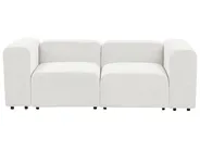 Modular Sofa 2 Seater FALSTERBO Corduroy Off-White_916078