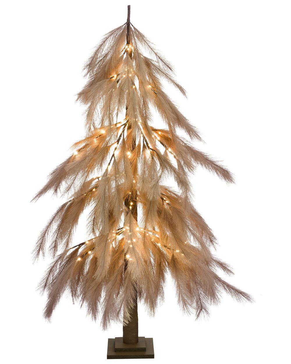 Outdoor Decoration LED BIFROST 123 cm Christmas Tree Beige