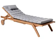 Liegenauflage CESANA PREMIUM 192 x 56 cm Hellgrau_988055