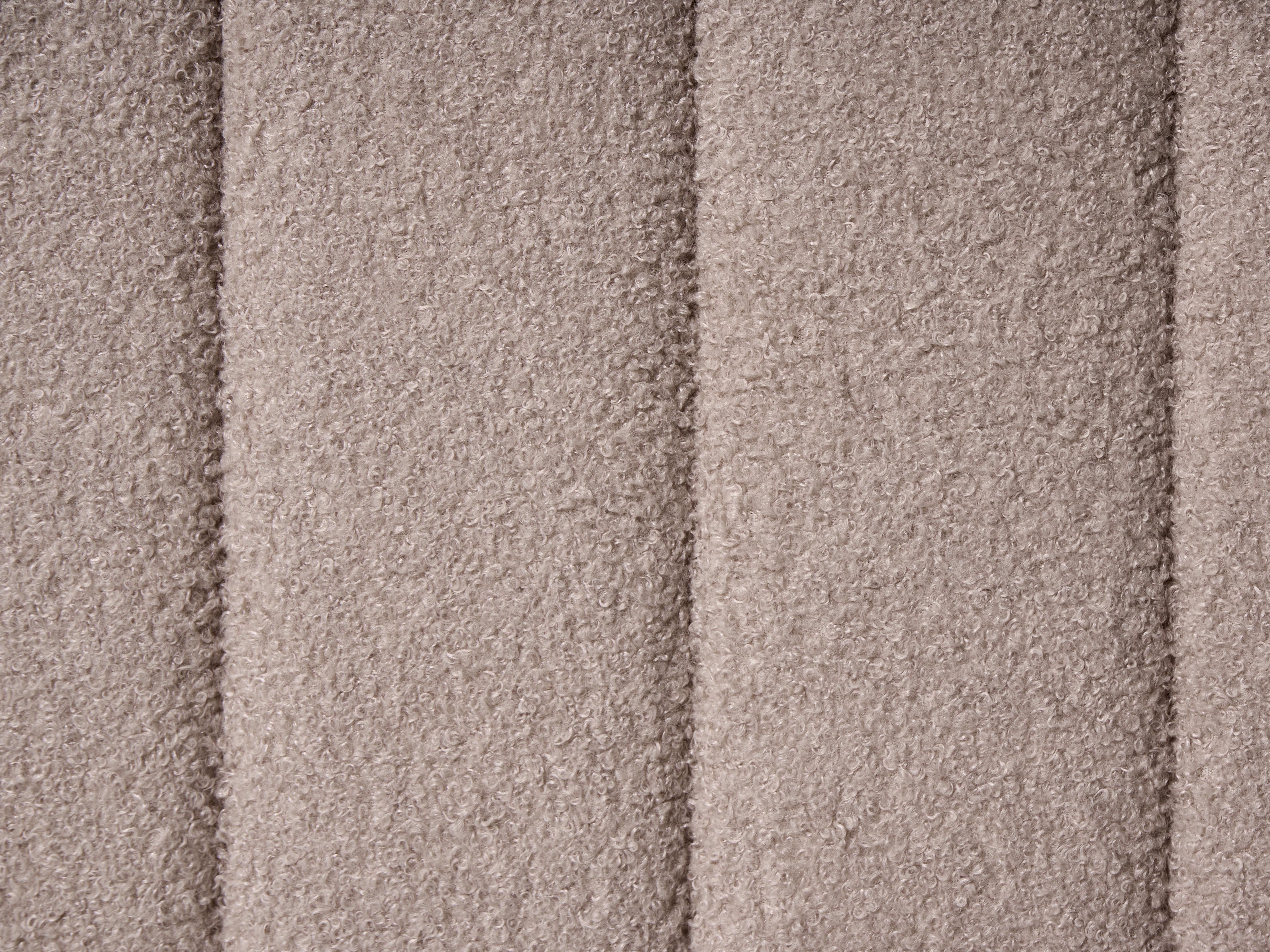 Ottoman Bed LUNAN Boucle Beige 160 x 200 cm (EU King Size)_1048462
