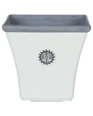 Blumenkübel ELATEIA 32 cm Weiß_739706