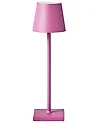 Kabellose LED Tischlampe BACEIRO Metall Rosa