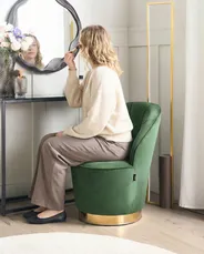 Armchair ALBY Velvet Dark Green_1044698