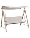 Hollywoodschaukel BONAGIA Metall Beige