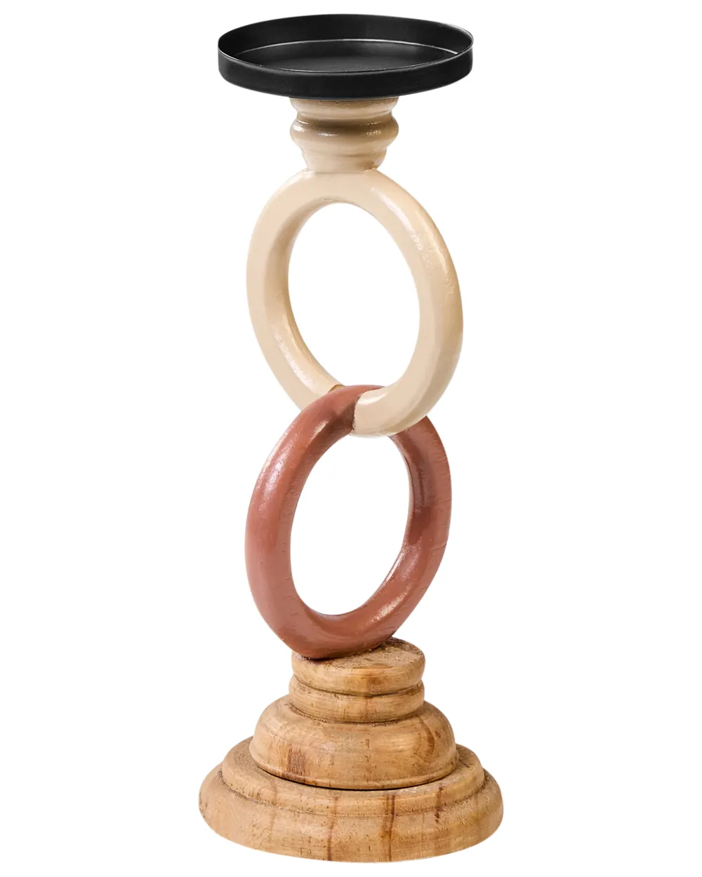 Kerzenständer WATERFORD 29 cm Kiefernholz Bunt