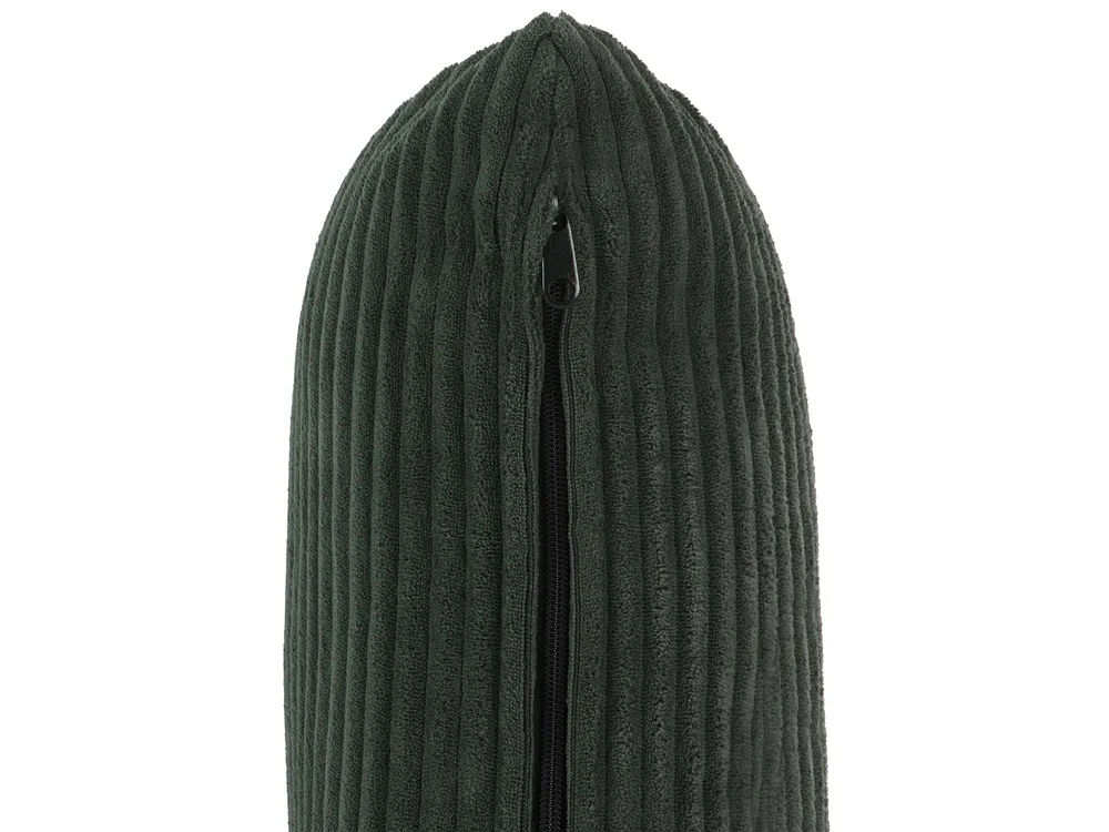 U-förmiges Modulsofa 4-Sitzer EGERIS Cord Dunkelgrün_1067247