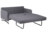Sofa Bed 2 Seater BELFAST Fabric Grey_798406