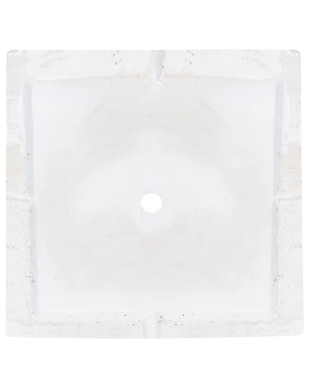 Plant Pot PAROS 40 cm White_1065444