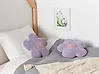 Dekokissen 2er Set SORREL Baumwolle 30 x 30 cm Violett Blume