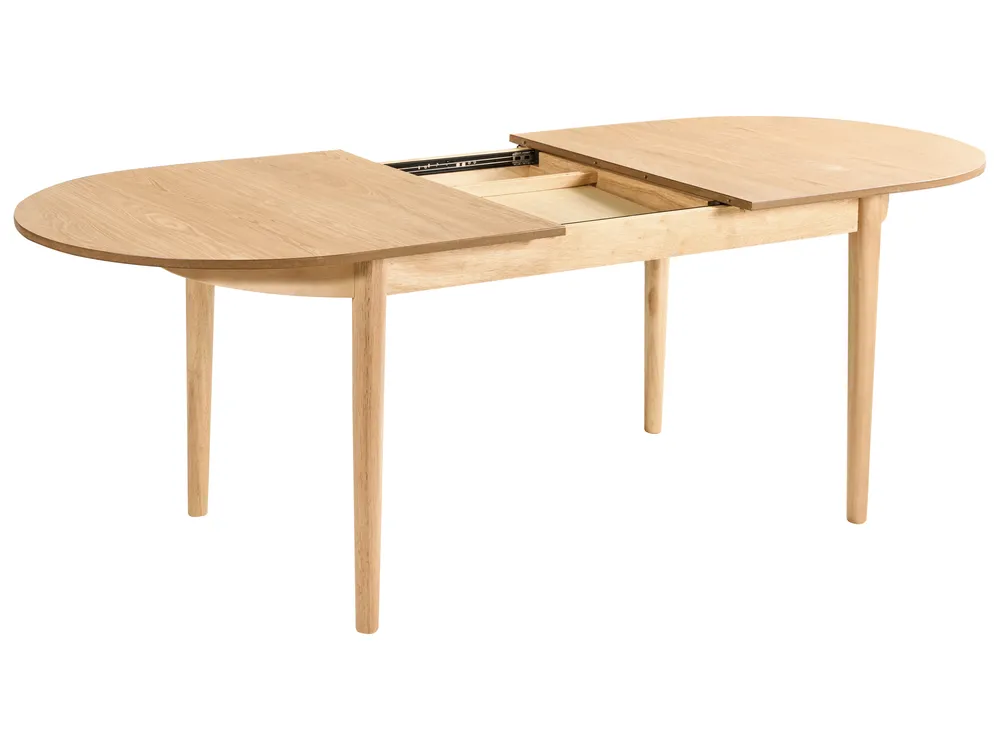 Table de salle à manger extensible rectangulaire en bois pour salle à manger de 10,2 Table de salle à manger extensible rectangulaire en bois pour salle à manger de 10,2