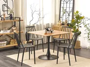 Esstisch BOCA Helle Esche 90 cm 90 cm_821601