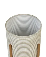 Elevated Plant Pot ALPINUS 31 cm Metal Taupe_923592
