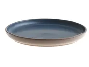Set of 16 Dinnerware NUTMEG Stoneware Beige/ Blue_1049560