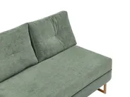 Sofa Bed 2 Seater JERSLEV Fabric Light Green_1011753