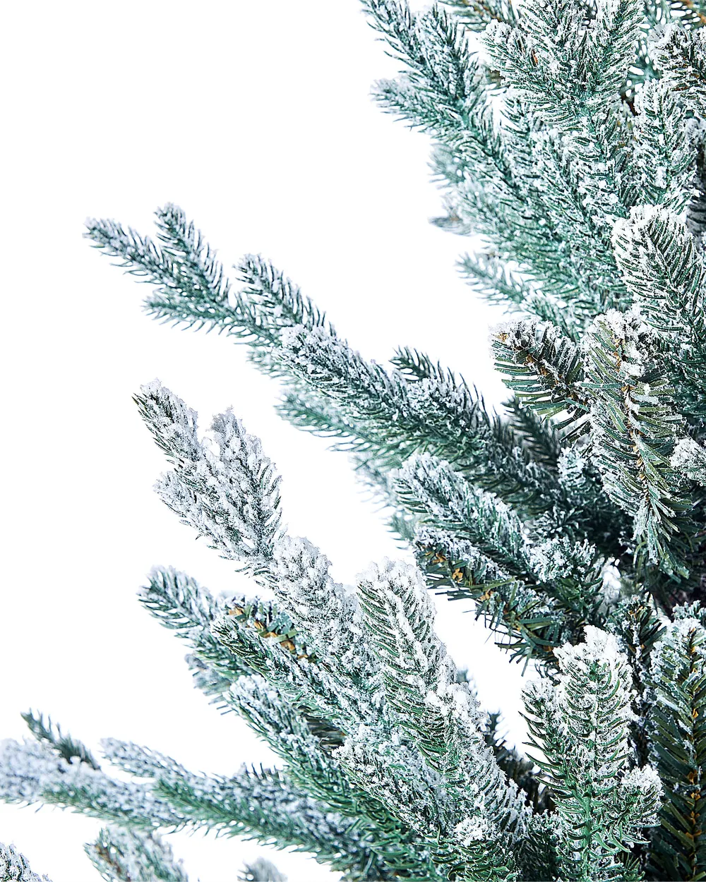 Künstlicher Weihnachtsbaum mit Schnee RINGROSE 90 cm Grün_813227