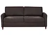 Sofa 3-Sitzer MARE Stoff Dunkelbraun