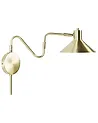 Wandlampe BALIEM verstellbar Metall Gold