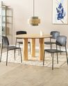 Esszimmerstuhl 4er Set ASTORIA Schwarz