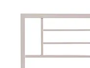Bett mit Lattenrost Metall CUSSET 160 x 200 cm Hellbeige_1162089