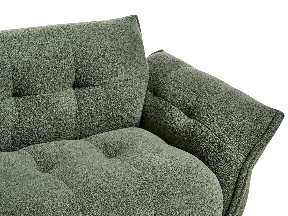 Sofa 2 Seater HALBA Boucle Green_1002556
