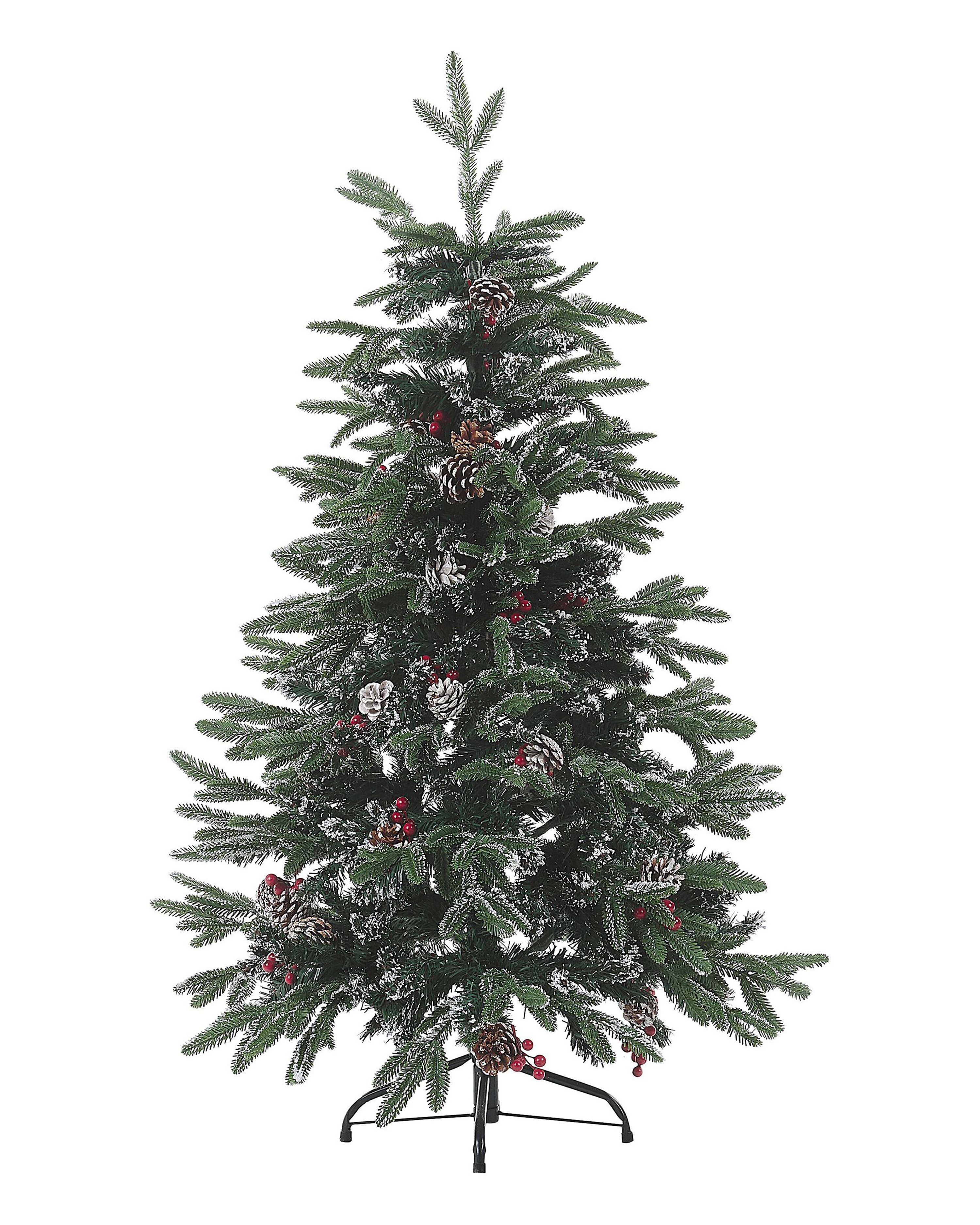 Knstlicher Weihnachtsbaum DENALI 120 cm Grn - Beliani.de
