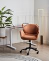 Schreibtischstuhl BELMAR Stoff Orange