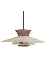 Hängeleuchte KABOMPO Rattan Braun_915491