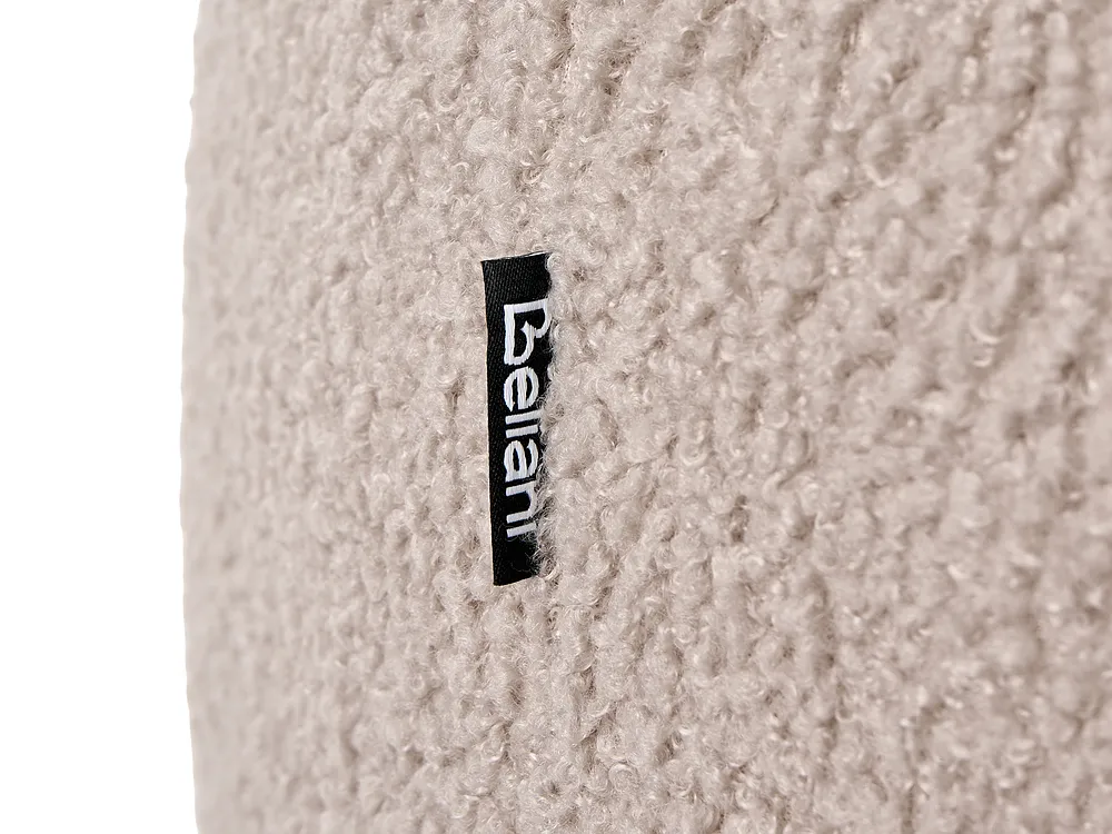 Sofa 3 Seater MELLOSA Boucle Beige_1197308