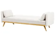 Sofa Bed 3 Seater ASAA Fabric Off-White_894686