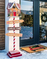 Christmas Decoration ISOJOKI 107 cm Signpost Multicolour_1173530