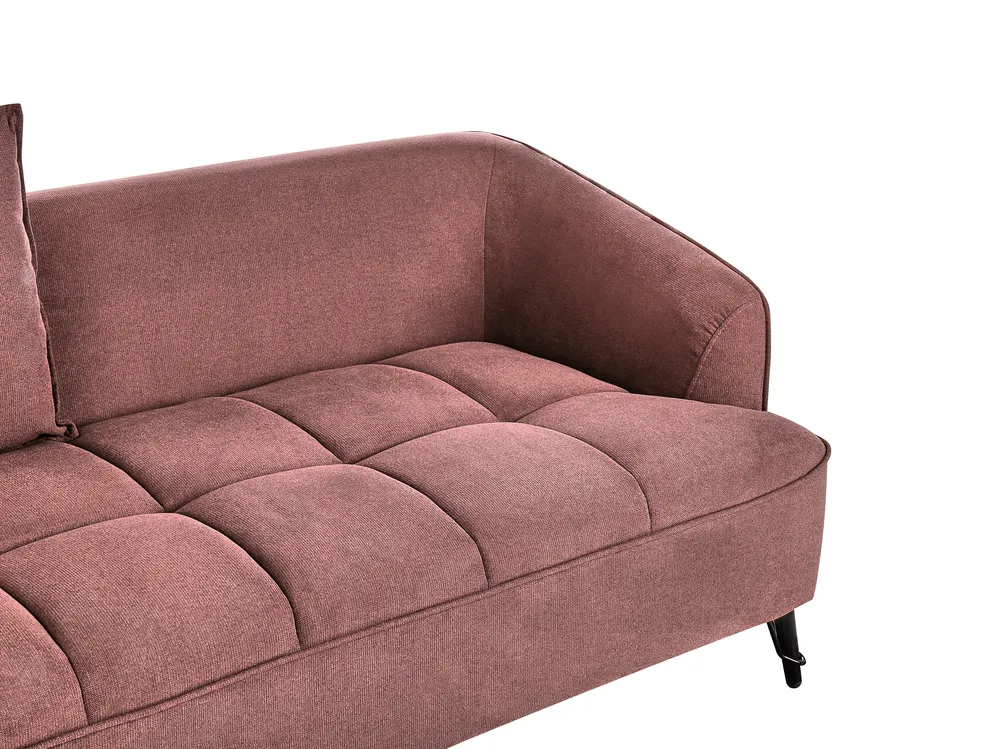Sofa Set 5-Sitzer HOBRO Stoff Burgunderrot_948057