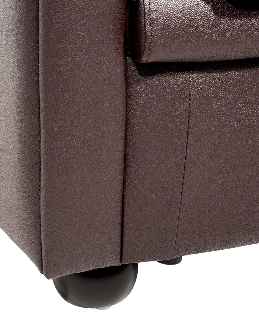 Sessel CHESTERFIELD Echtleder Braun_538366