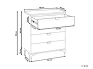 4 Drawer Chest ARDURA Metal Beige_1077694