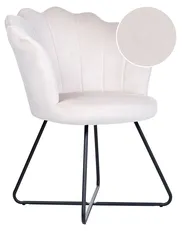 Armchair LOVELOCK Velvet Off-White_860943