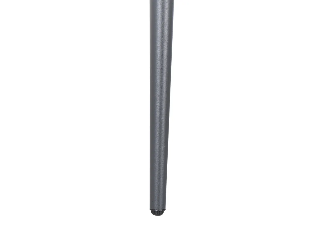 Gartentisch LIPARI 140 cm 80 cm Glas Grau_808189
