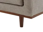 Sofa 3-Sitzer SKAULE Stoff Hellbraun_894088