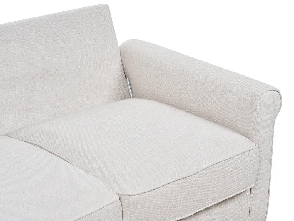 Sofa 3-Sitzer RONNEBY Stoff Beige_926471