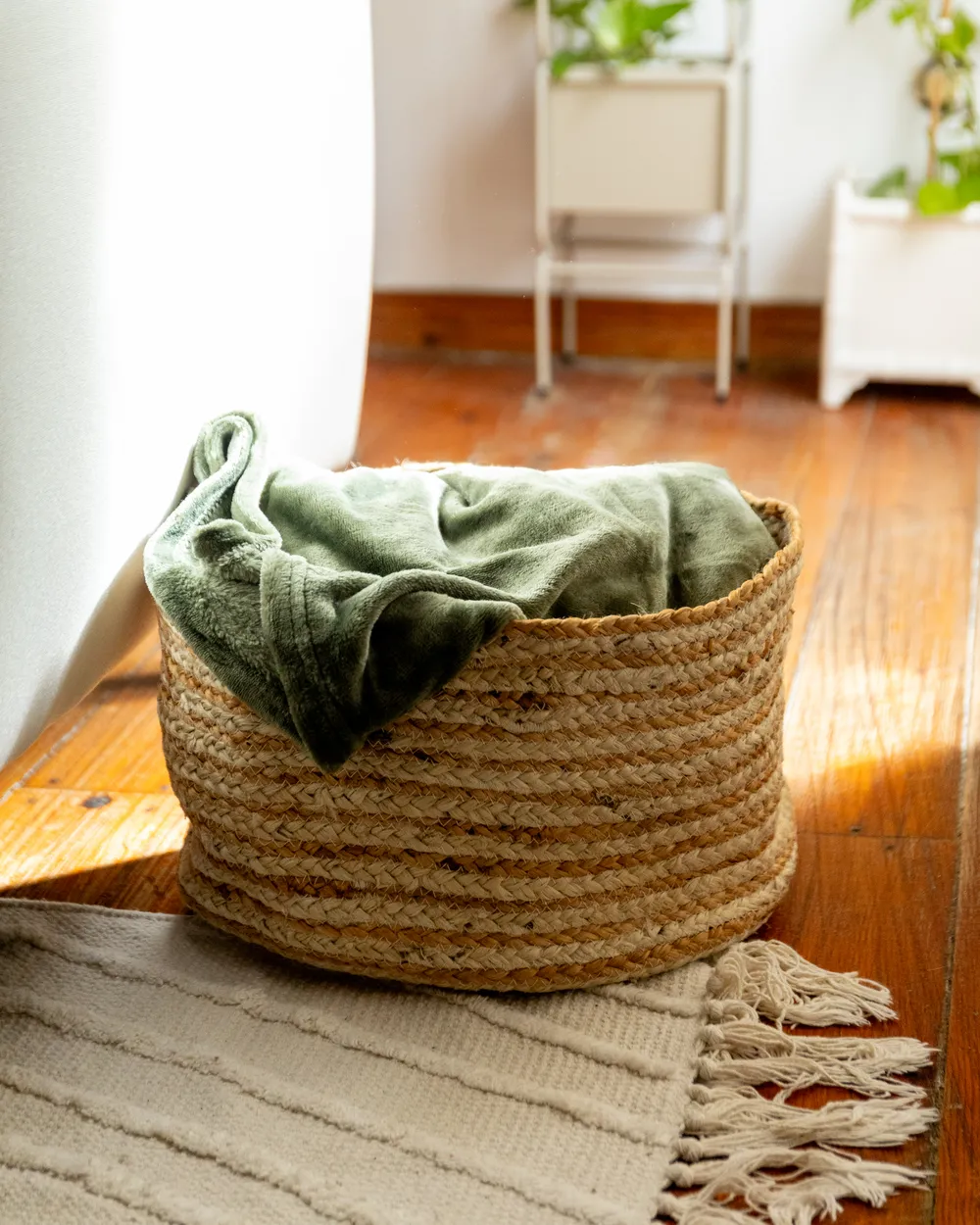 Aufbewahrungskorb 3er Set KAHU Jute Naturfarben_975434