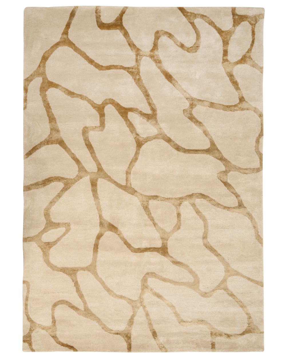 Preproge MAKOLA Bež 160 x 230 cm Viskoza