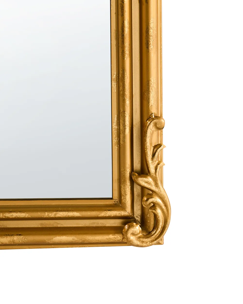 Wall Mirror GORGES 55 cm 96 cm Metal Gold_997655