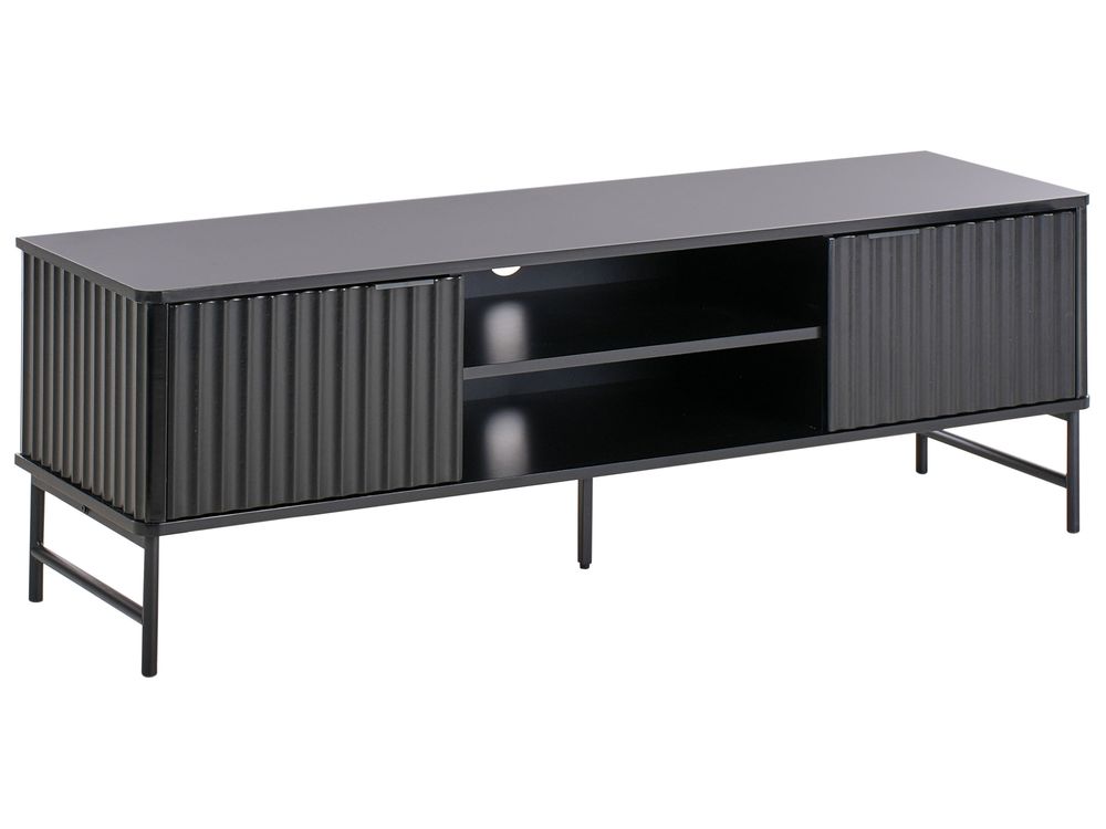 TV Stand GLASTONBURY Black