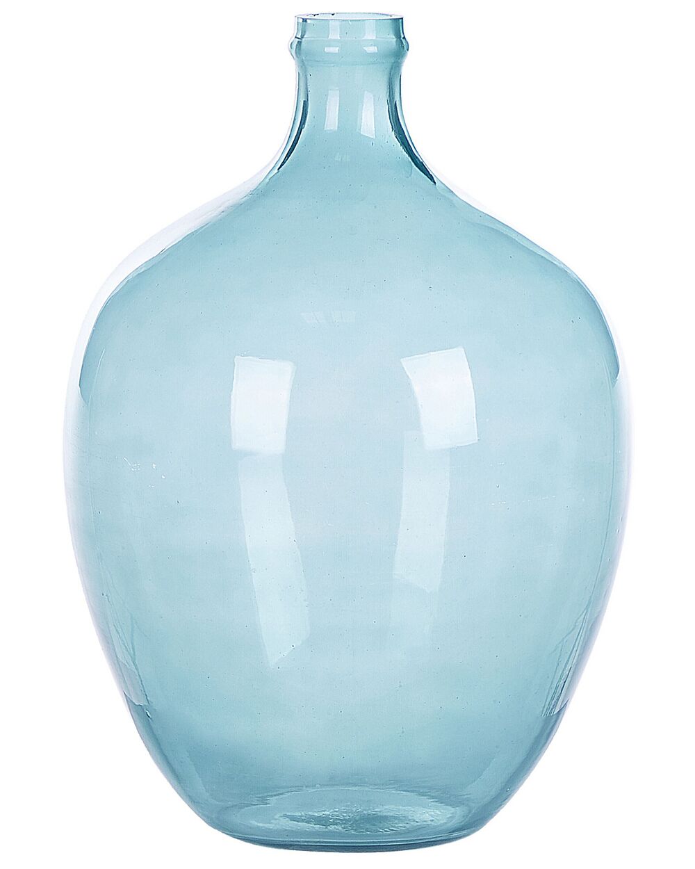 Flower Vase ROTI 39 cm Glass Light Blue
