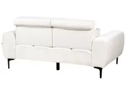 Sofa 2-Sitzer VEGAMO Bouclé Weiß_924951