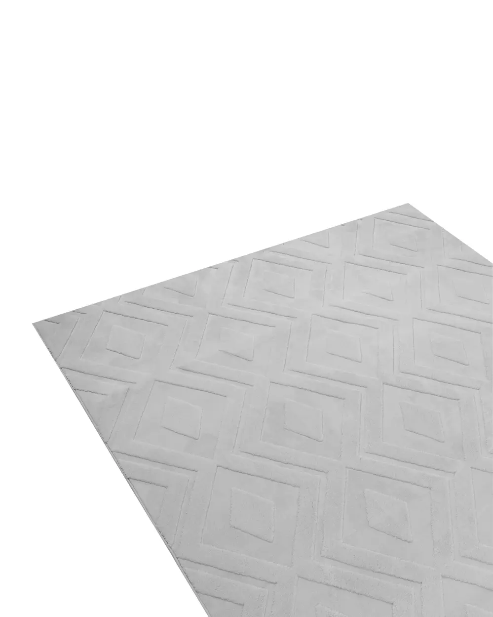 Teppich KEVIREL Grau 160 x 160 cm_1124551