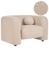 Sessel LEIREN Bouclé Beige