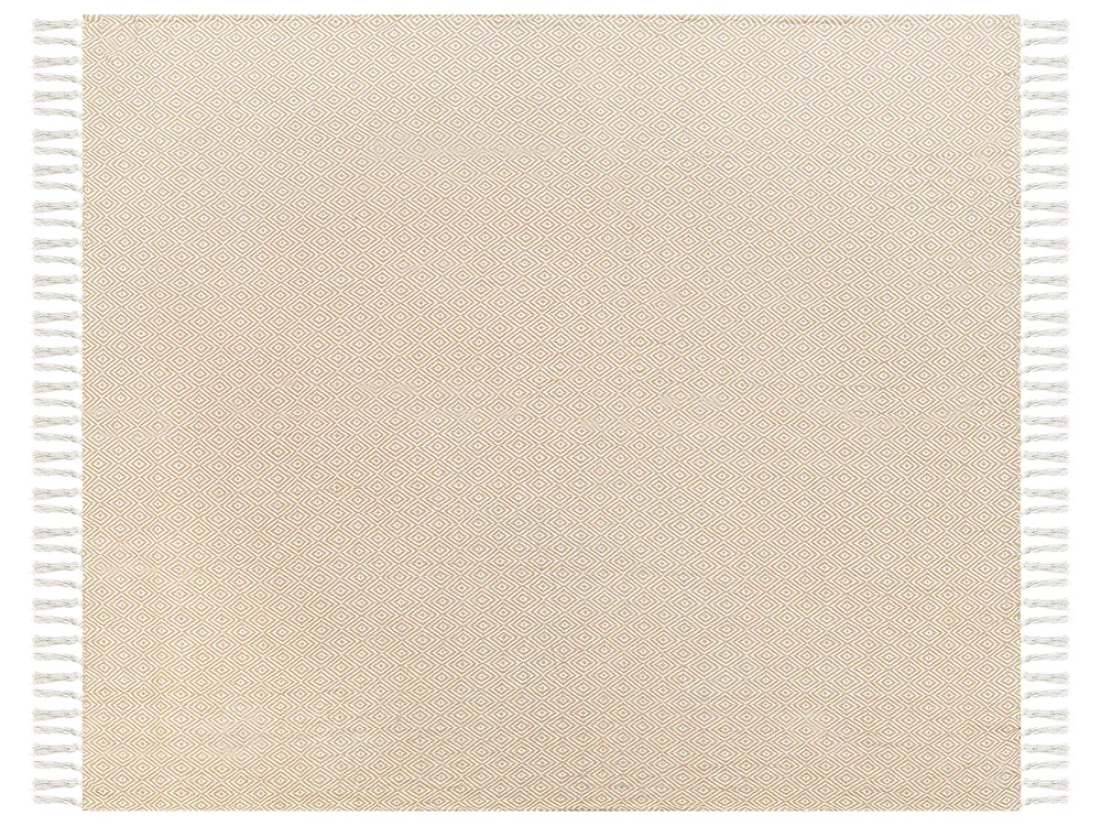 Tagesdecke TOUTLI Baumwolle 220 x 240 cm Beige_917985